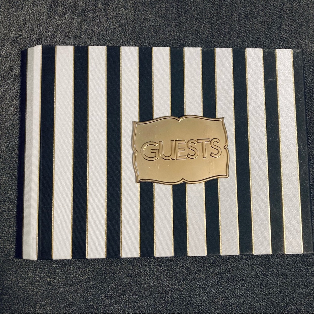 David Tutera Illusion Guest Book